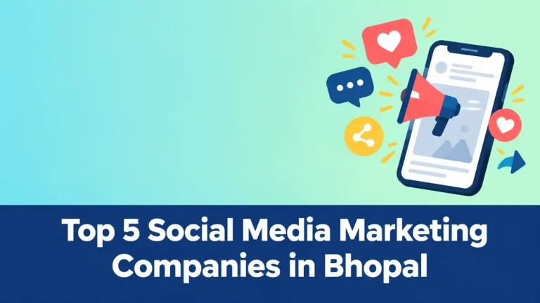 Top social media marketing companies in Bhopal